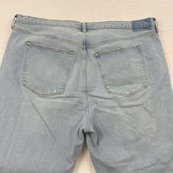 Abercrombie & Fitch Jeans Women's 36/22S Blue 90s Straight Ultra High Rise Denim - Picture 9 of 13